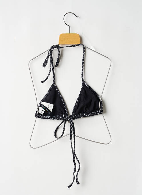 Haut de maillot de bain stretch haut triangles noir LITTLE MARCEL femme
