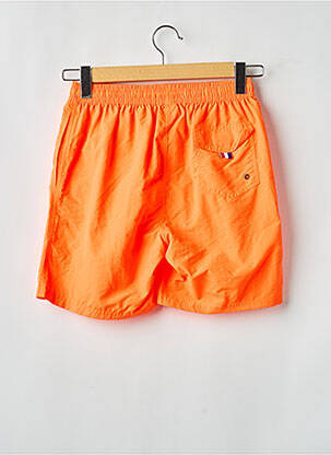 Short de bain fermeture liens à nouer orange LAGON BLEU garçon
