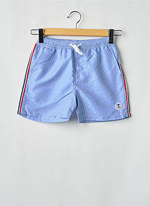 Short de bain imprimé fantaisie bleu LAGON BLEU garcon