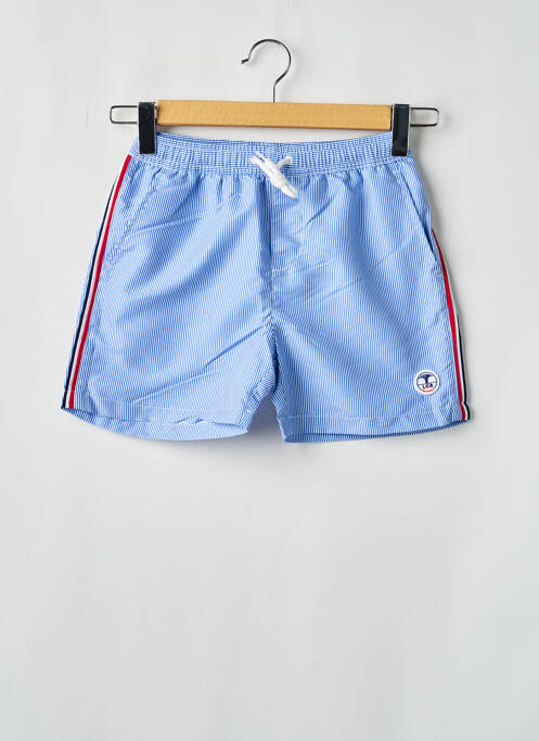 Short de bain imprimé fantaisie bleu LAGON BLEU garcon