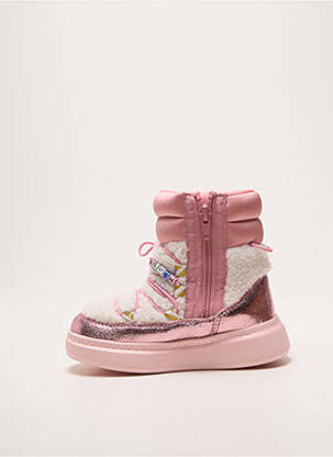 Bottines/boots bout rond bout rond rose BILLIEBLUSH fille