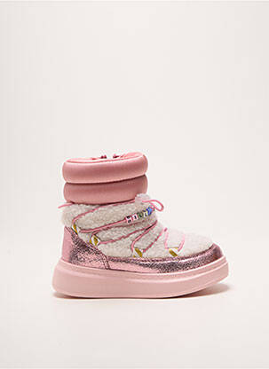 Bottines/boots bout rond bout rond rose BILLIEBLUSH fille