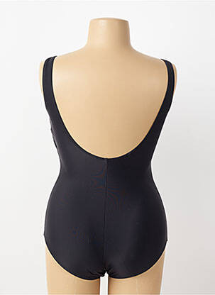 Maillot de bain 1 pièce stretch haut soutien-gorge moulé noir YSABEL MORA femme