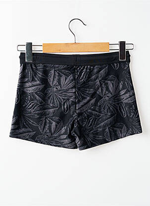 Short de bain tissage popeline noir SUN PROJECT homme