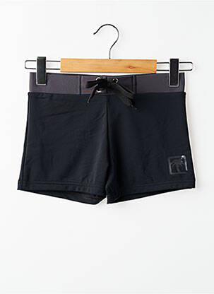 Short de bain tissage popeline noir SUN PROJECT homme