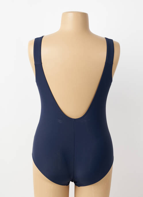 Maillot de bain 1 pièce imprimé fantaisie bleu LAGON BLEU femme