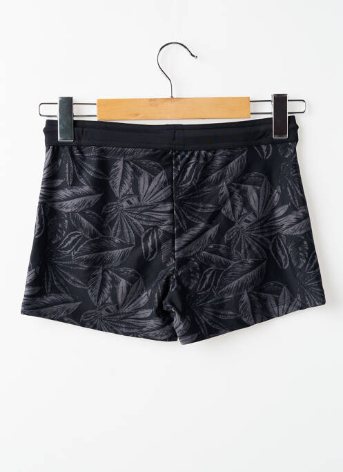 Short de bain tissage popeline noir SUN PROJECT homme
