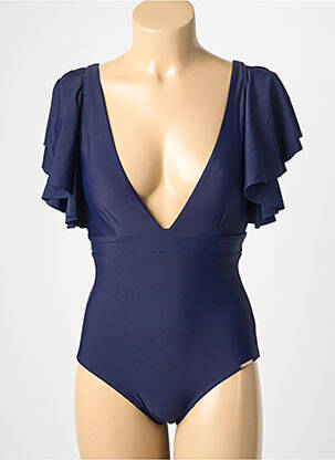 Maillot de bain 1 pièce bleu YSABEL MORA femme