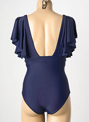 Maillot de bain 1 pièce bleu YSABEL MORA femme