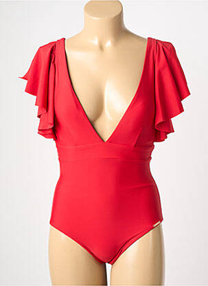 Maillot de bain 1 pièce rouge YSABEL MORA femme