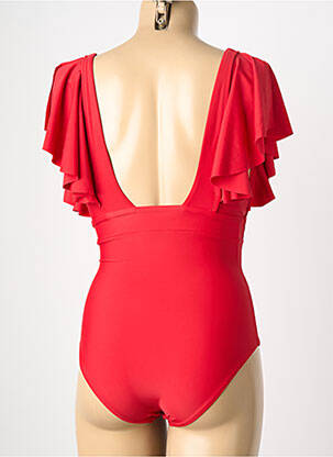 Maillot de bain 1 pièce rouge YSABEL MORA femme