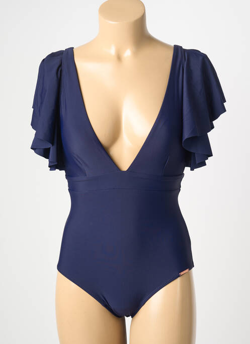 Maillot de bain 1 pièce bleu YSABEL MORA femme