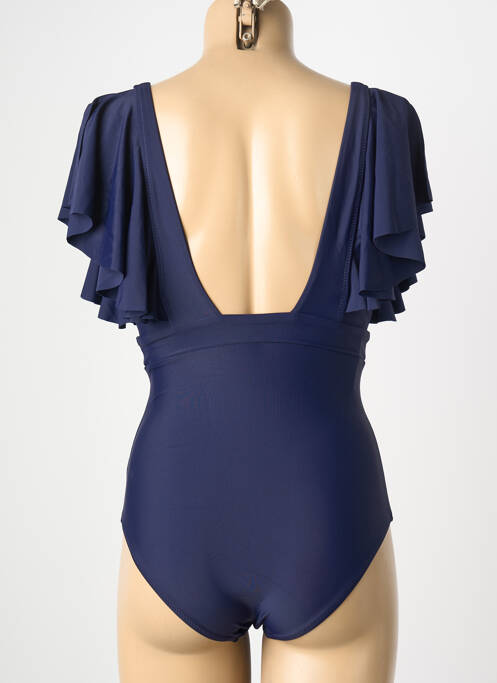 Maillot de bain 1 pièce bleu YSABEL MORA femme