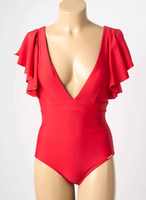 Maillot de bain 1 pièce rouge YSABEL MORA femme