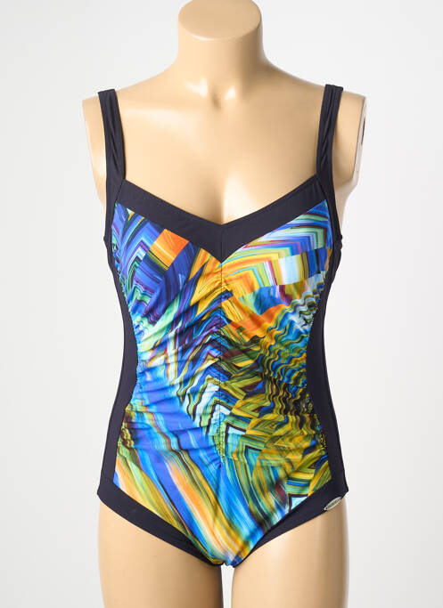 Maillot de bain 1 pièce imprimé fantaisie noir SUNFLAIR femme
