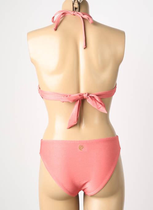 Maillot de bain 1 pièce rose OLYMPIA femme