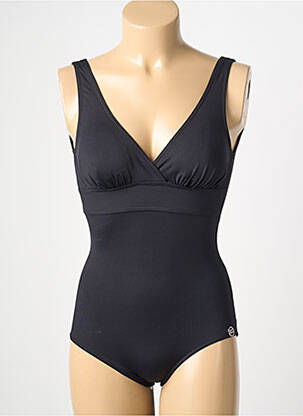 Maillot de bain 1 pièce stretch haut soutien-gorge moulé noir SUN PLAYA femme