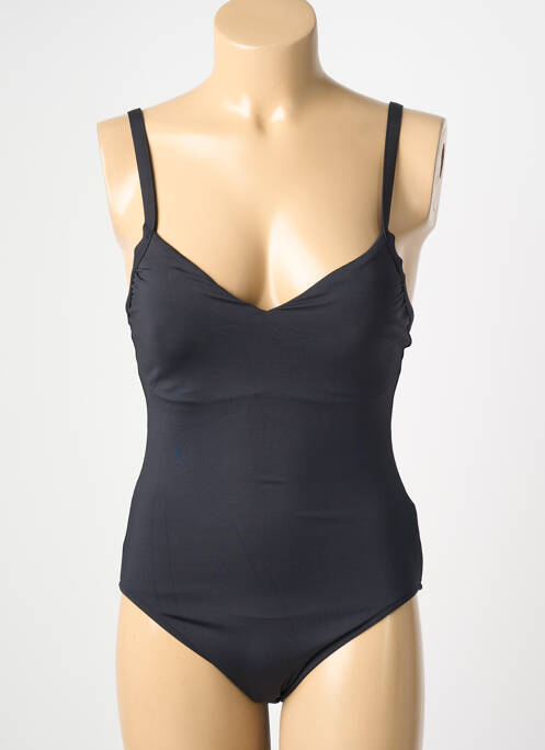 Maillot de bain 1 pièce stretch haut soutien-gorge moulé noir SEAFOLLY femme