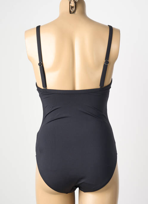 Maillot de bain 1 pièce stretch haut soutien-gorge moulé noir SEAFOLLY femme