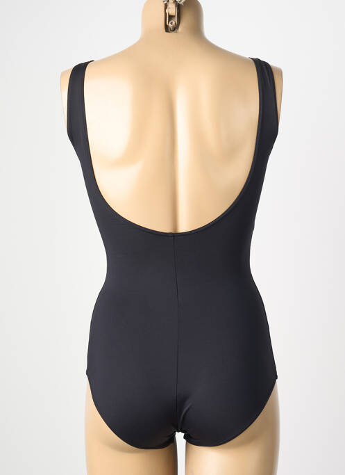 Maillot de bain 1 pièce stretch haut soutien-gorge moulé noir SUN PLAYA femme