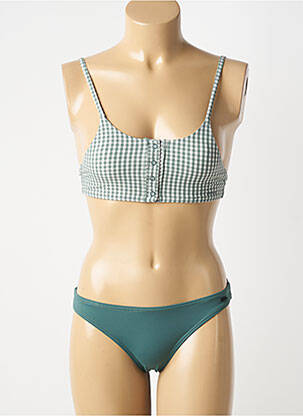 Maillot de bain 2 pièces stretch vert PROTEST fille