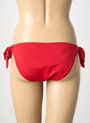 Bas de maillot de bain stretch bikini rouge YSABEL MORA femme