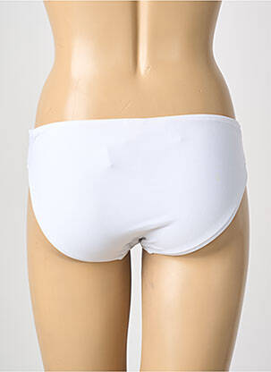 Bas de maillot de bain stretch culotte blanc SEAFOLLY femme