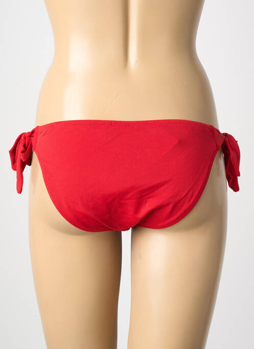 Bas de maillot de bain stretch bikini rouge YSABEL MORA femme
