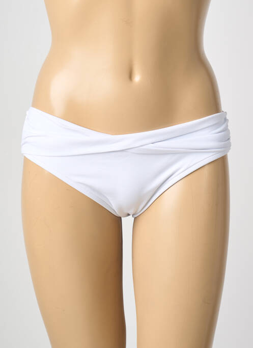 Bas de maillot de bain stretch culotte blanc SEAFOLLY femme