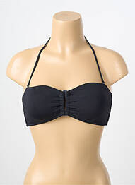 Haut de maillot de bain stretch haut soutien-gorge avec mousse de rembourrage amovible noir SEAFOLLY femme
