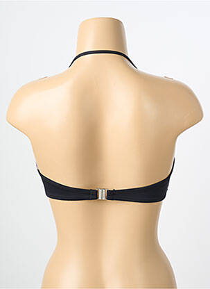 Haut de maillot de bain stretch haut soutien-gorge avec mousse de rembourrage amovible noir SEAFOLLY femme