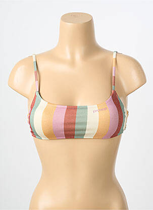 Haut de maillot de bain stretch brassieres rose PROTEST femme