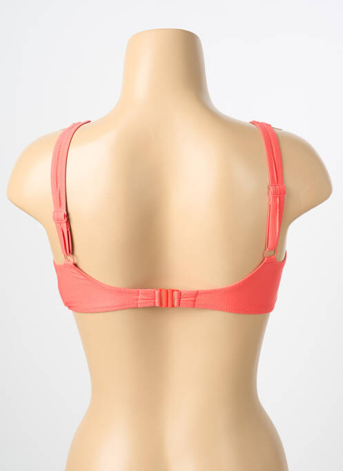 Haut de maillot de bain stretch haut soutien-gorge moulé rose TESSY femme