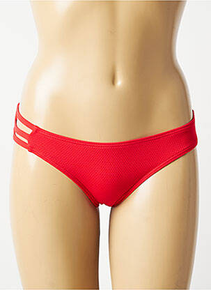 Bas de maillot de bain stretch culotte rouge DAG ADOM femme