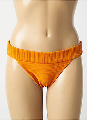Bas de maillot de bain stretch culotte orange MOONTIDE femme