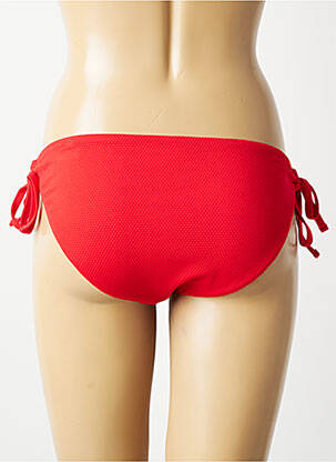 Bas de maillot de bain stretch bikini rouge DAG ADOM femme