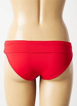 Bas de maillot de bain stretch culotte rouge LPB femme