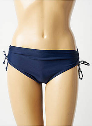 Bas de maillot de bain stretch culotte bleu LAGON BLEU femme