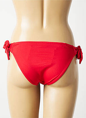 Bas de maillot de bain stretch bikini rouge LPB femme