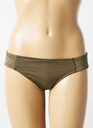Bas de maillot de bain stretch culotte vert SEAFOLLY femme