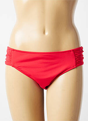 Bas de maillot de bain stretch culotte rouge SEAFOLLY femme