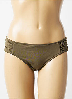 Bas de maillot de bain stretch culotte vert SEAFOLLY femme