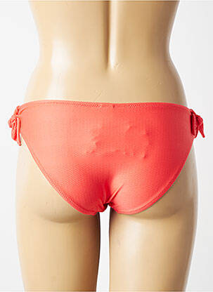 Bas de maillot de bain stretch bikini orange TESSY femme