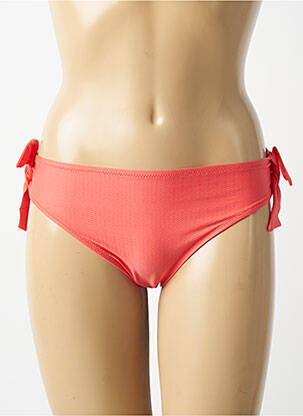 Bas de maillot de bain stretch culotte orange TESSY femme