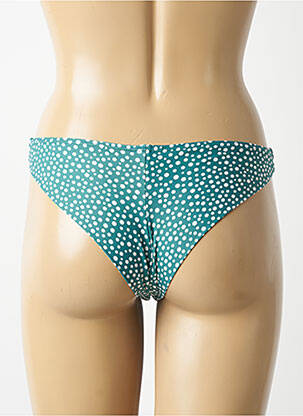 Bas de maillot de bain stretch culotte vert OLYMPIA femme