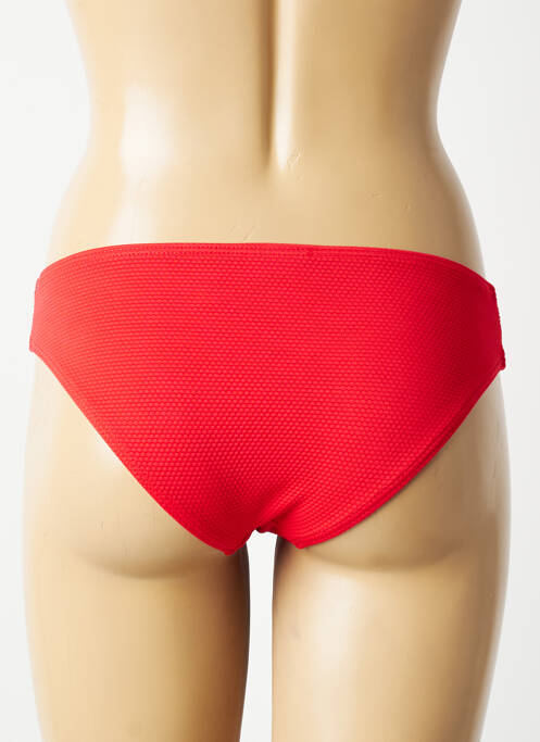 Bas de maillot de bain stretch culotte rouge DAG ADOM femme