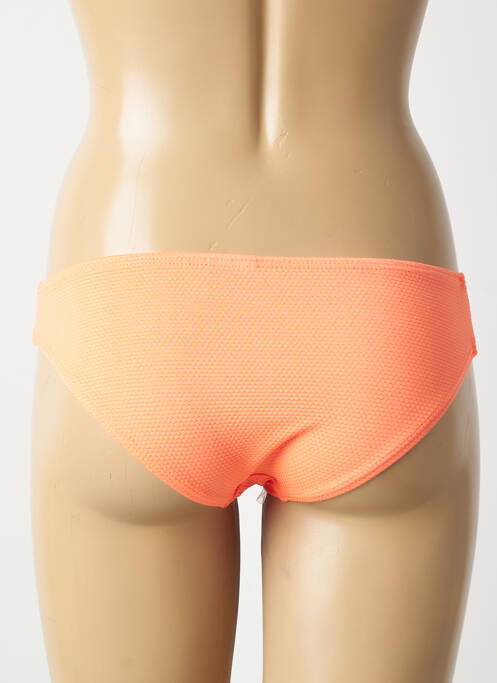 Bas de maillot de bain stretch culotte orange DAG ADOM femme
