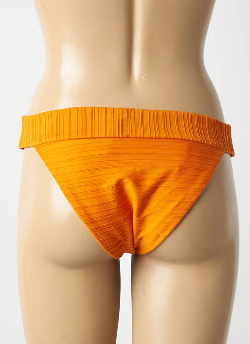 Bas de maillot de bain stretch culotte orange MOONTIDE femme