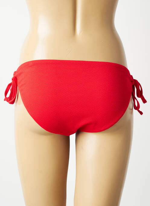 Bas de maillot de bain stretch bikini rouge DAG ADOM femme