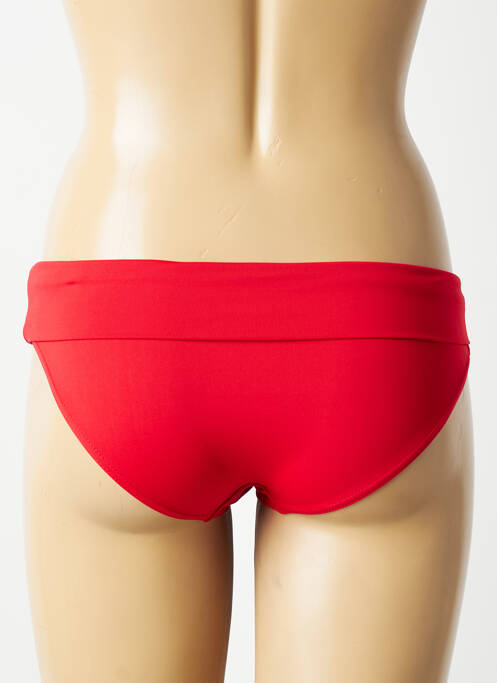 Bas de maillot de bain stretch culotte rouge LPB femme